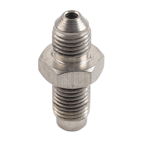 1PZ Raccordo Tubo Freno 3 AN Maschio a 3/8-24 Invertito Flare Maschio Raccordo Freno - Foto 10 di 10