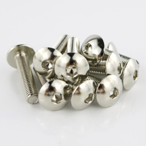 Complete Fairing Bolts Bodywork Screws Kit Steel Fit For Honda CBR1000RR 08-11 - Foto 16 di 17