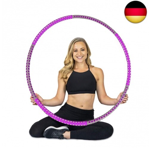 Hula Hoop Reifen Erwachsene - Edelstahlkern mit hohe Qualität Schaumstoff -
