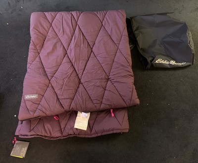 Eddie Bauer Cruiser Junior Kids Child Sleeping Bag 40F 4C Camping Cabin