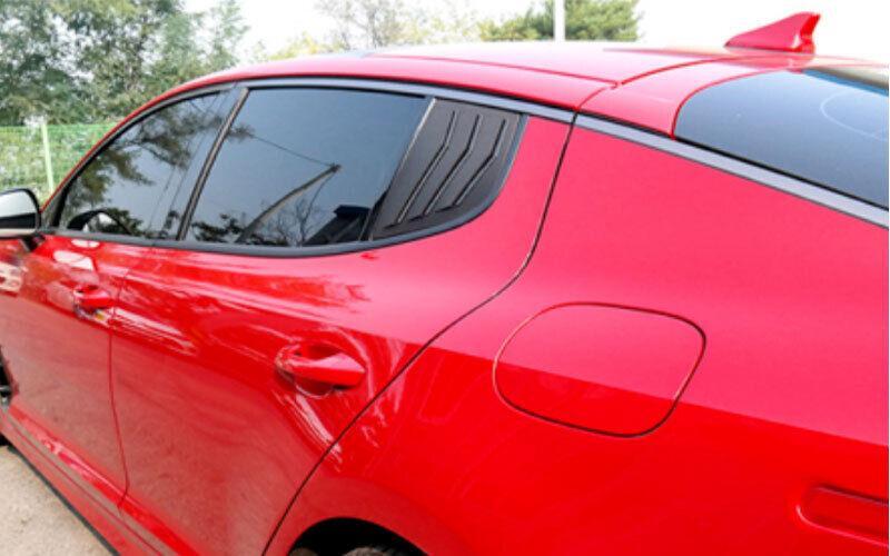Fit For Kia Stinger 182022 Carbon Fiber Style Side Window Louver