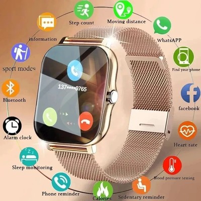 Smart Watch For Men Women Gift For Xiaomi Full Touch Screen Sport Fitness Watche