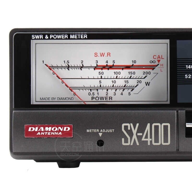 SX-400 SWR UV Dual Band Standing Wave Meter DC13.8V 140 SX-400 SWR UV Dual Band Standing Wave Meter DC13.8V 140