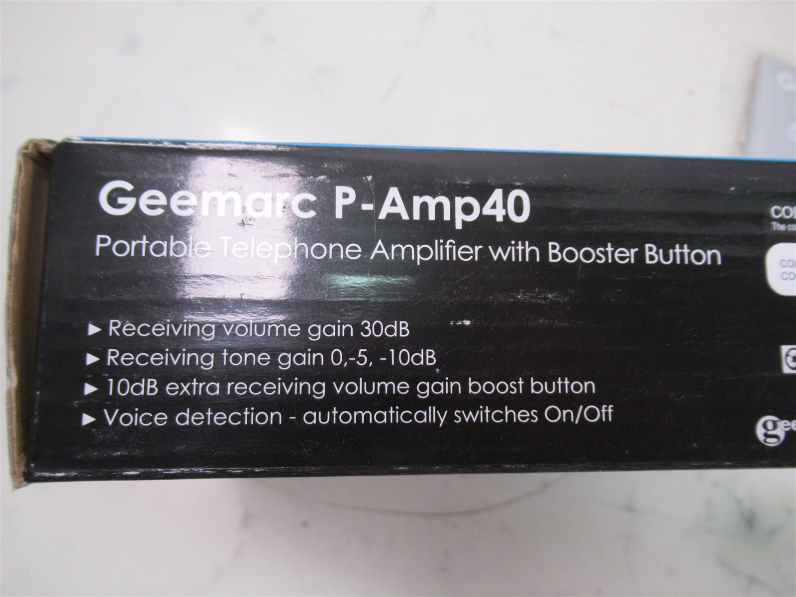 Sonic Alert Geemarc P-Amp40 Portable Telephone Amplifier for Hearing Impaired