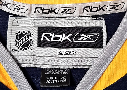 NHL Buffalo Sabres #30 Miller YOUTH L/XL Reebok Jersey NWOT ? - Picture 4 of 22