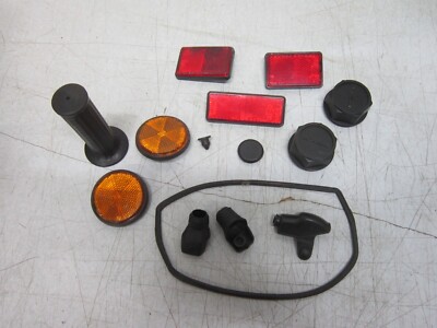 1985-86 Honda TG50 Gyro Miscellaneous Reflectors and Rubber Parts
