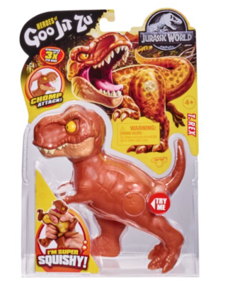 Jurassic World Heroes of Goo Jit Zu Stretch T-Rex Dinosaur Pack Jurassic World Heroes of Goo Jit Zu Stretch T-Rex Dinosaur Pack