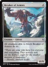 Mtg x1 Breaker of Armies Battle for Zendikar Commander Magic the Gathering card