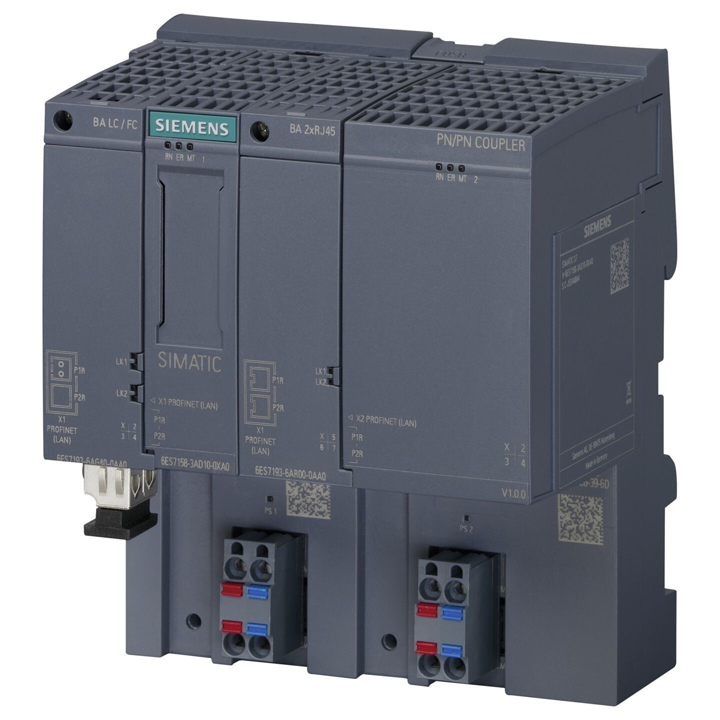 Siemens 6ES7158 3AD10 0XA0 Simatic Pn / Accoppiatore 6ES7 158 3AD10 0XA0 ,FS :