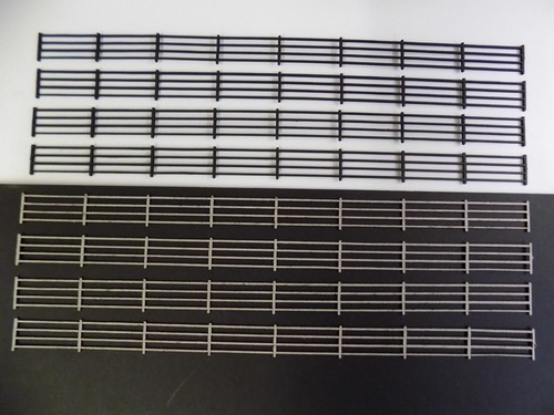 Lineside fencing - 216 cms - 3 colours to choose, 00 gauge railway fence - Picture 2 of 6