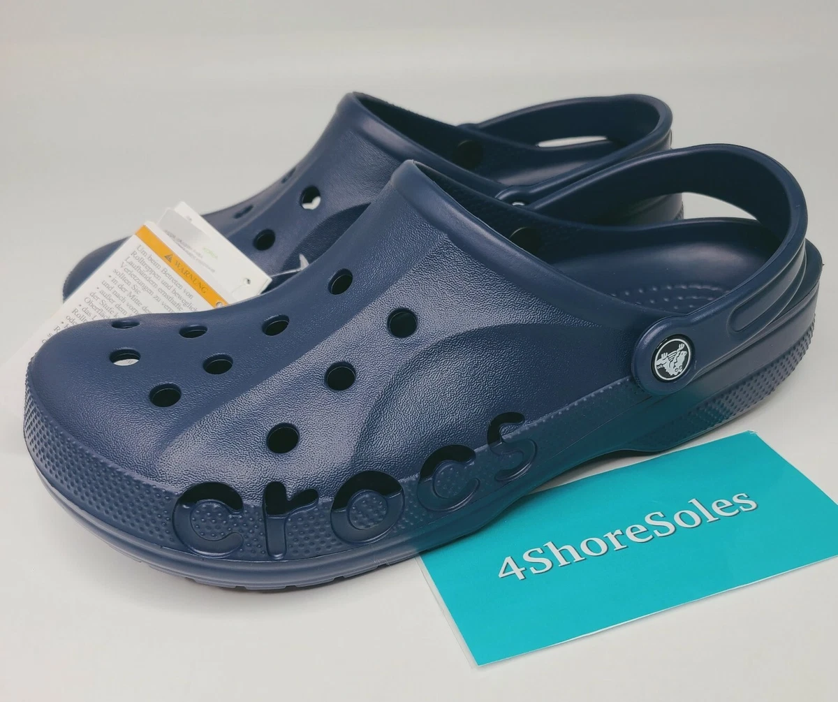 Crocs men navy sandals sale