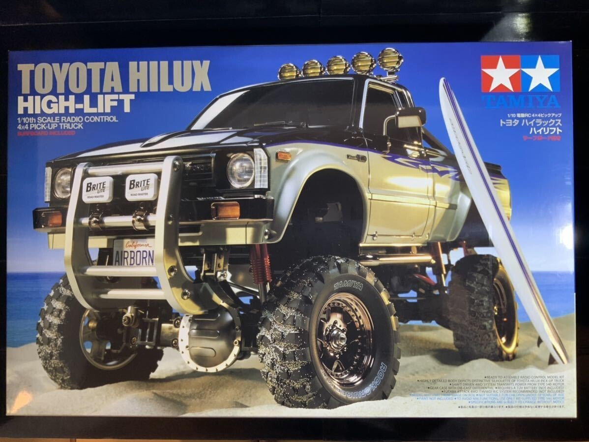 Tamiya 1/10 Toyota Hilux High Lift 4x4 EP Crawler RC Car Kit 58397 