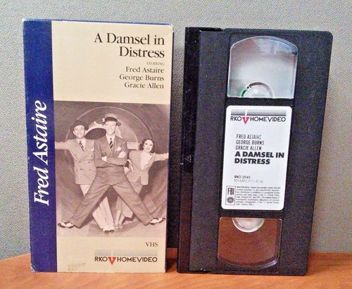 A Damsel in Distress (VHS) Fred Astaire, George Burns, Gracie Allen 7001 - 第 1/2 張圖片