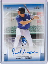 2017 Leaf Perfect Game GRANT LAVIGNE BLUE Autograph RC Rookie Card True 10/15