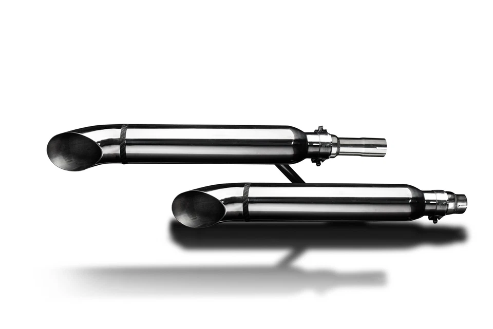 Глушители выхлопные Honda VT1100 Shadow Sabre 2000-2007 16 дюймов нержавеющая сталь поворотный наконечник - Изображение 2 из 4