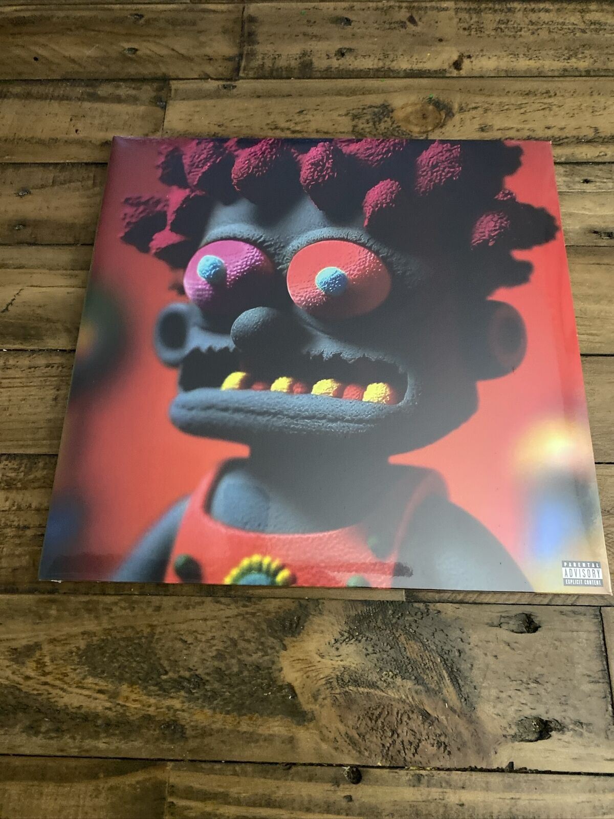 Kid Cudi - Insano 2x Red Vinyl Record LP Glassface Art Variant New