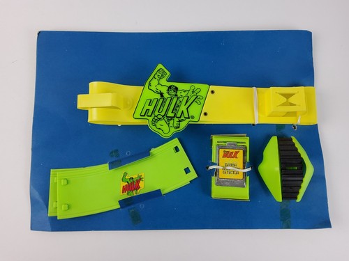 Vintage 1978 Incredible Hulk offizieller Utility Gürtel komplett mit Box Remco Marvel - Bild 17 von 24