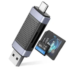 ORICO Card Reader USB 3.0 Flash Smart Memory Card 2 Slots for TF SD Micro SD  PC