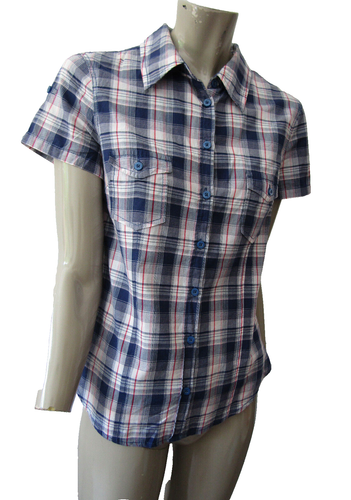 Tunique Fluide AKOZ Bleu Marine - Taille 38/40 - Occasion Très Bon état - Polyester