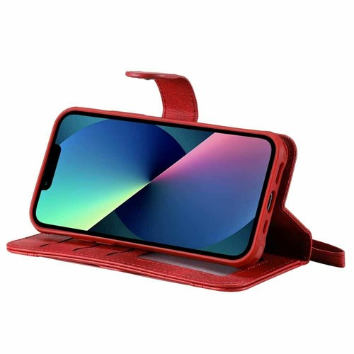 For iPhone 13 Pro 12 11 XS XR SE 6 7 8 Plus Detachable Wallet Leather Case Cover - Picture 40 of 48