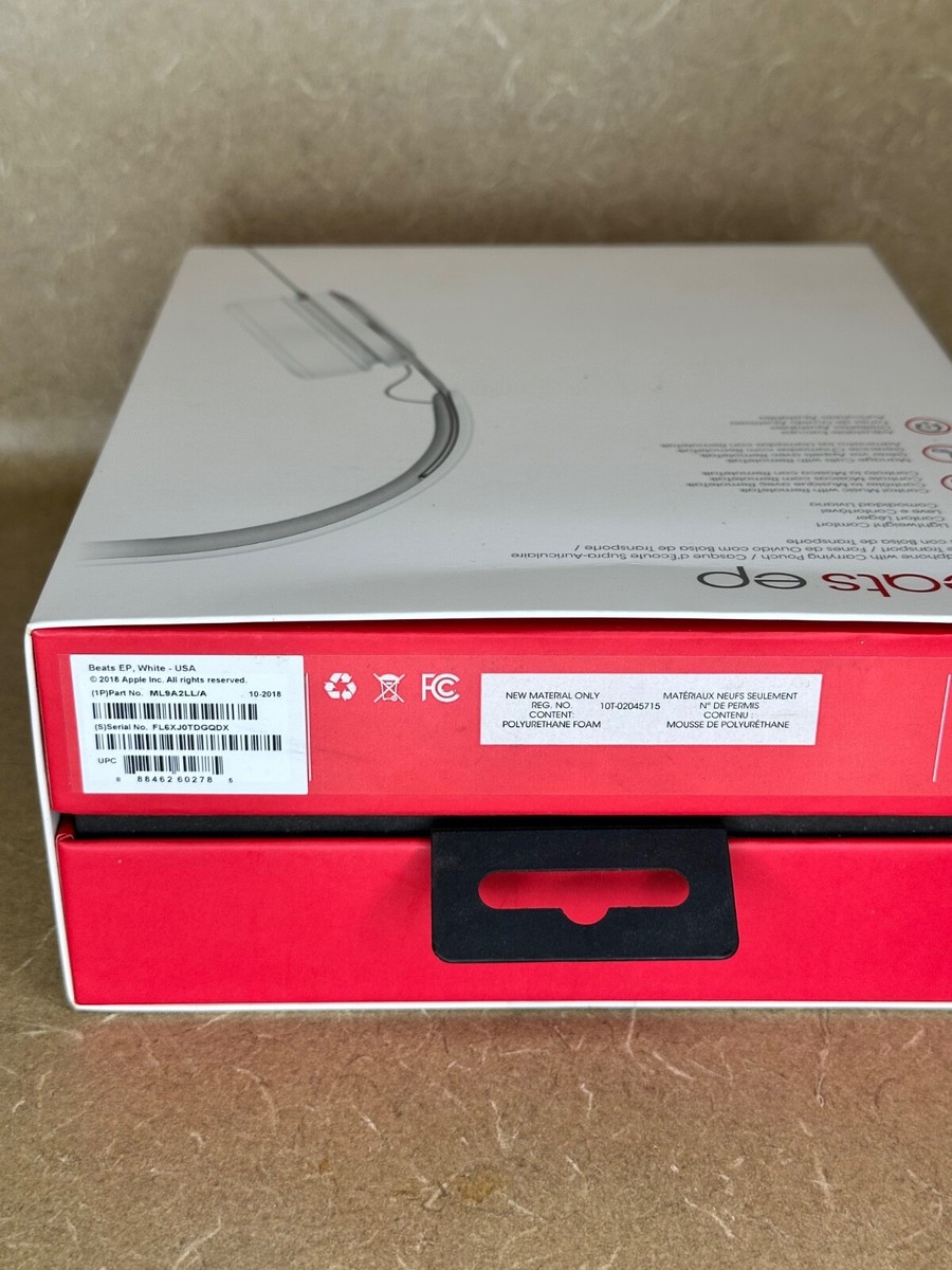 Beats by Dr. Dre EP Wired On-Ear Headphones - White Brand