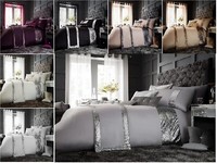 Luxury Duvet Cover Set Polyester Quilt Bedding Covers Comfy Breathable Set