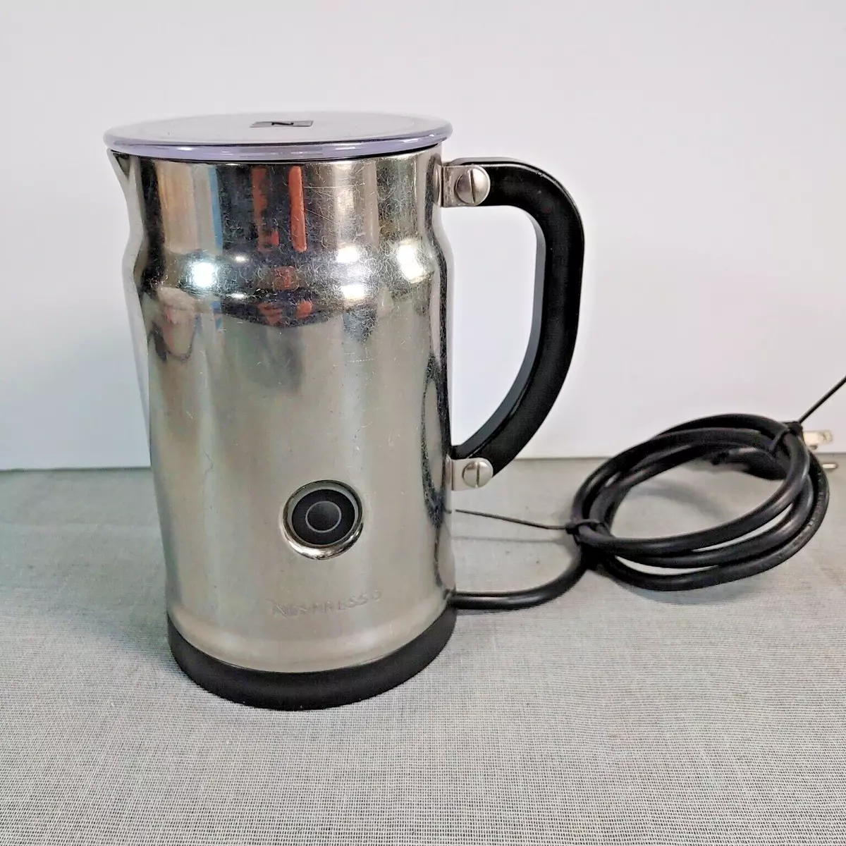 indhold Generelt sagt Microbe NESPRESSO Milk Frother Steamer Cappuccino Latte 3192 | eBay