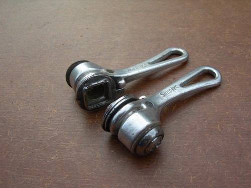 Simplex Super LJ shifters , manettes de dérailleur Simplex SLJ - Picture 2 of 3