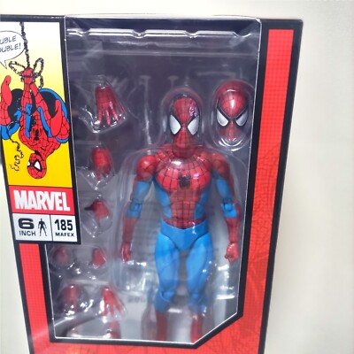 新品未開封 MAFEX No.185 スパイダーマン SPIDER-MAN Medicom MAFEX SPIDER-MAN CLASSIC COSTUME Ver. No.185 New | eBay
