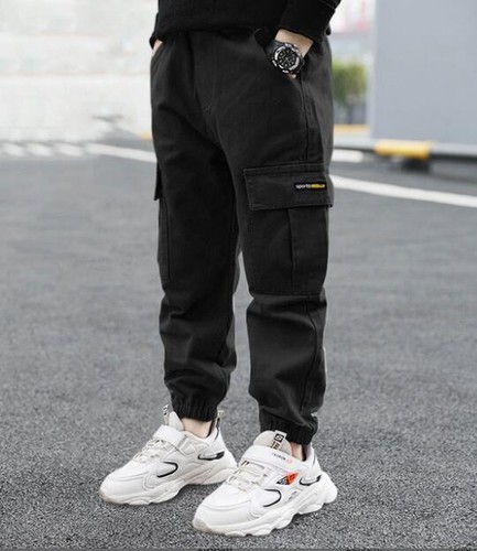 Pants Winter Autumn Thick Trousers Casual Sport Pants Clothes For 4-11Year - Picture 4 of 17