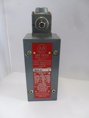 NEW ALLEN BRADLEY 802X-A7 EXPLOSION PROOF HAZARDOUS LOCATION  LIMIT SWITCH