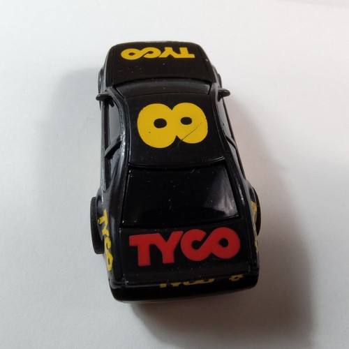 Tyco FORD #8 Stock Car HO scale running chassis vintage yellow wheels - Picture 7 of 10