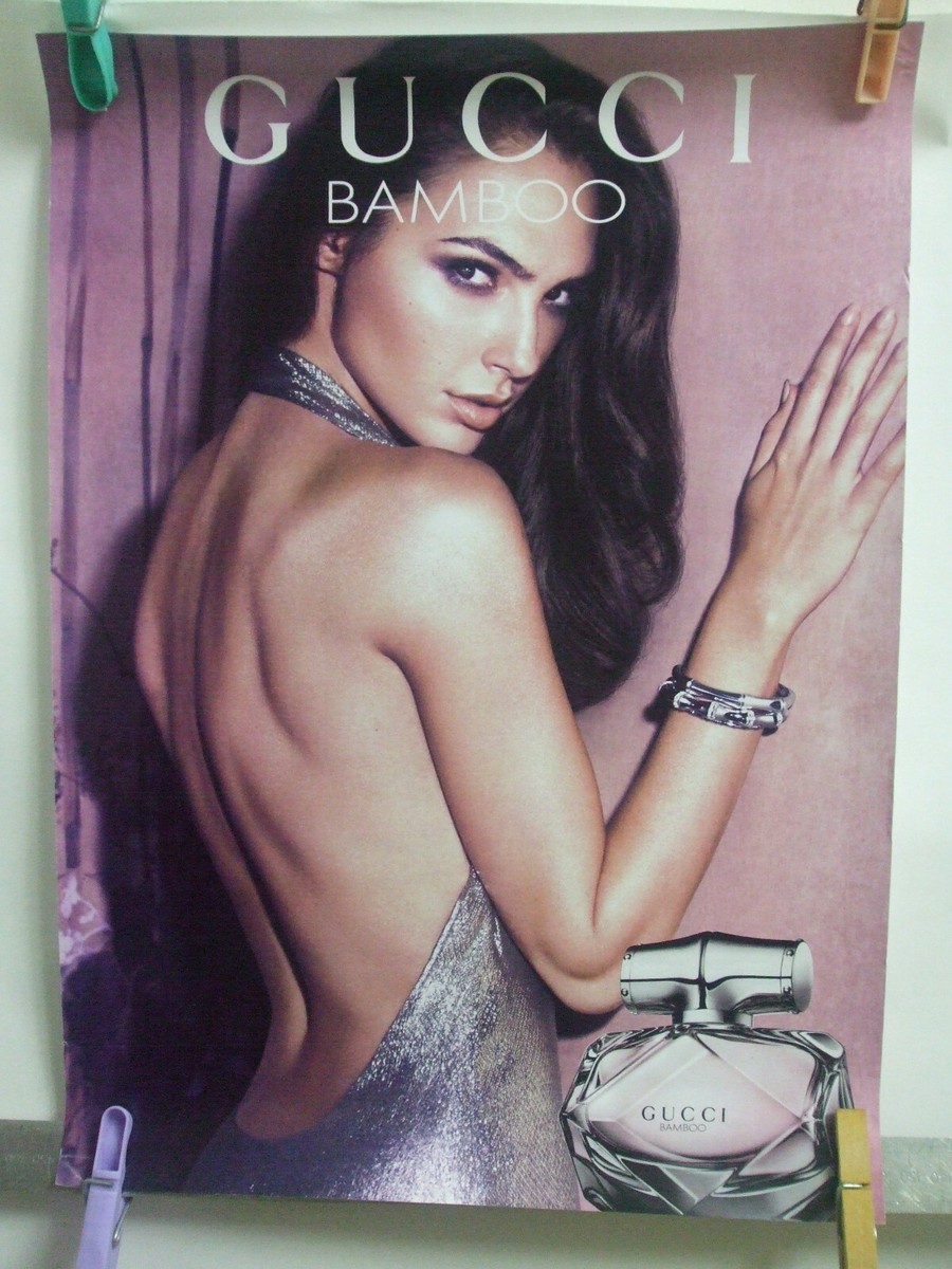 GENUINE GUCCI BAMBOO PERFUME TABLE DISPLAY PROMOTION SINGLE SIDE