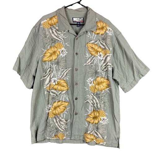 Chemise Hawaïenne HAVANA JACK'S CAFE - Taille XL, Rayon, Motif Floral, Occasion Très Bon état