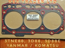 Head Gasket Yanmar/Komatsu 3TNE88, 3TNV88, 3D88, 3D88E (Asbestos Sheet)