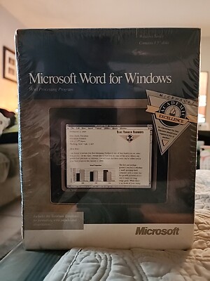 Microsoft Word For Windows 1.1