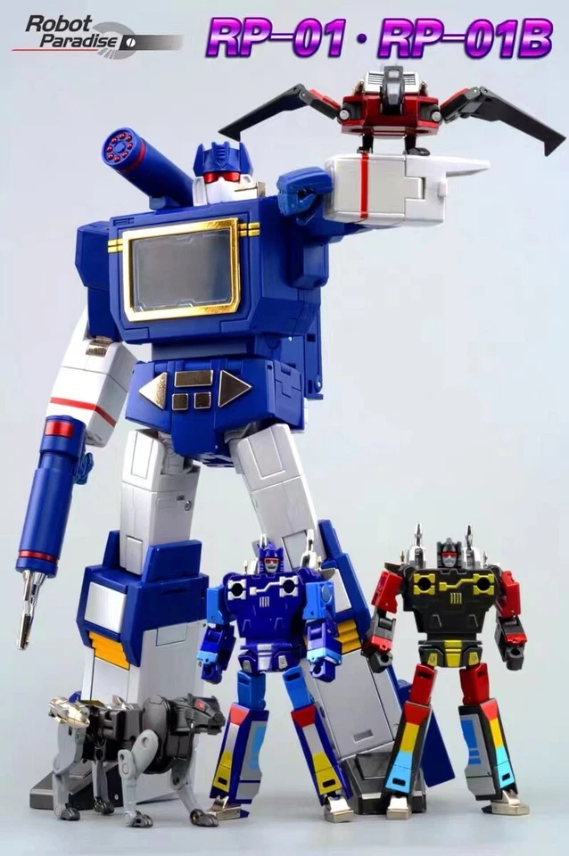 Transformation toy Robot Paradise RP-01 (FT02) Acoustic wave Figure IN BOX 28CM - Image 3 of 4
