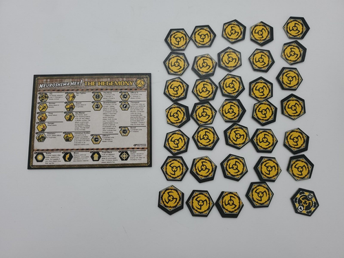 NEUROSHIMA HEX! TACTICAL BOARD GAME - Complete 2007 Gra Roku Game Michal Oracz - Picture 7 of 12