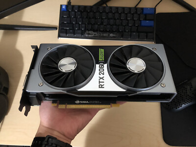 NVIDIA 900-1G160-2565-000 GeForce RTX 2060 8GB DDR6 Graphic Card