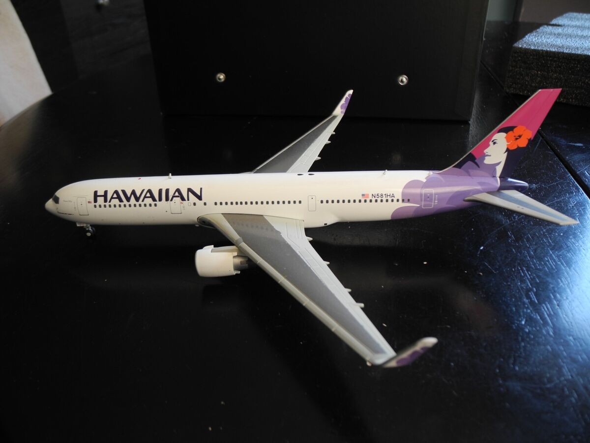 VERY RARE Gemini Jets 200 Boeing 767-300 HAWAIIAN AIR, 1:200 VERY RARE Gemini Jets 200 Boeing 767-300 HAWAIIAN AIR, 1:200