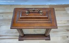Vintage Michael C Fina American Airlines Presentation Mantle Clock 1983 AA Chime — photo 9