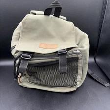 G H Bass Outdoor Gear BackPack Day Bag Army Green EUC