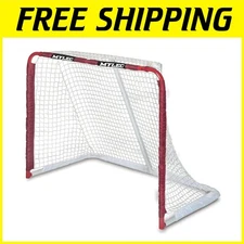 Indoor + Outdoor Steel Hockey Goal - Lightweight