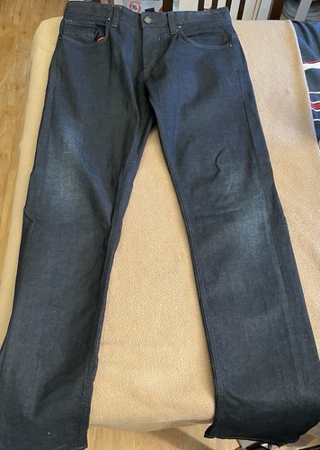 Fuga Herren Jeans Gr 32/34 Denim Dunkelblau blau Zustand sehr gut! - Bild 2 von 9