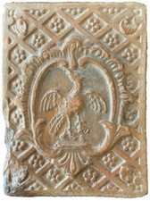 Camino in pietra 17° centesimo motivo uccellino in pietra Basso Reno-Westfalia Germania