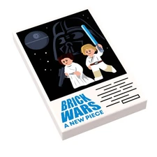 Brick Wars: A New Piece Movie Tile