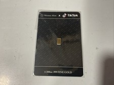 TikTok Gold Bar 1/200oz Limited Edition
