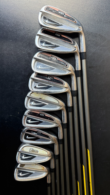 #ad Nike CCi Golf Iron Club Set 3 9 PW SW Diamana Sasquatch Shaft S *NEED NEW GRIP $225.00