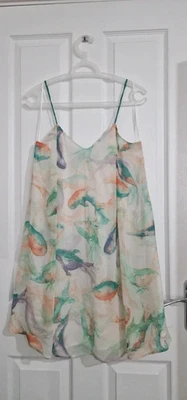 Zara Basic Fit And Flare Spaghetti String Dress Size Small  VGC - Image 1 of 4