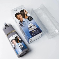 Hair Dye Shampoo 400ml 3-in-1 Organic Color Grey Coverage Men Wome ZIVRA Instan